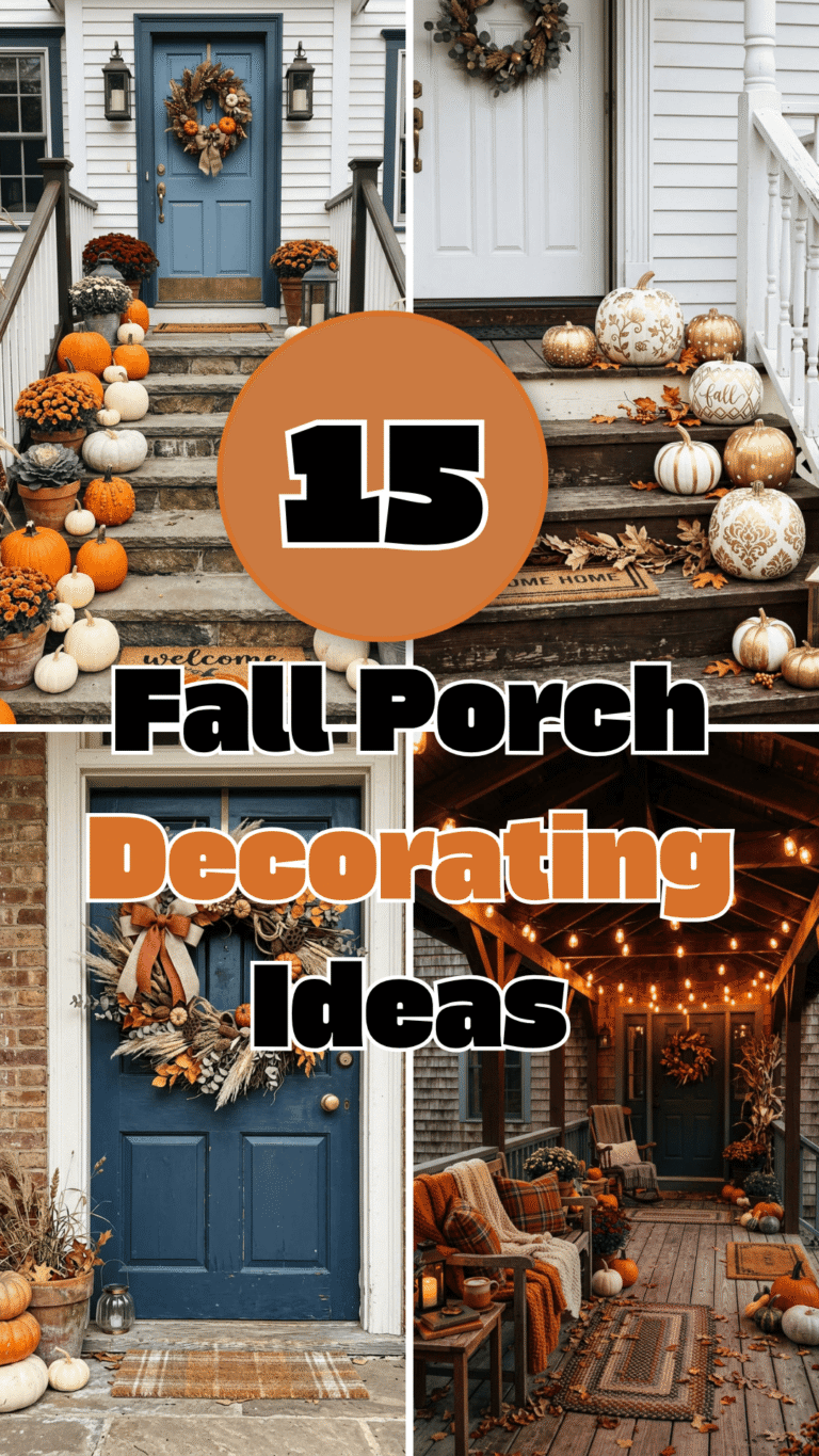 Fall Porch Decorating Ideas